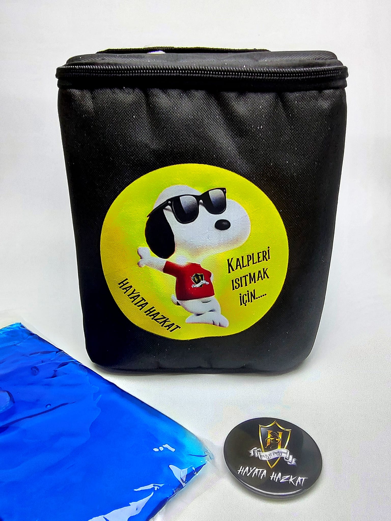 TERMOS ÇANTA SNOPY BASKILI HEDİYELİ