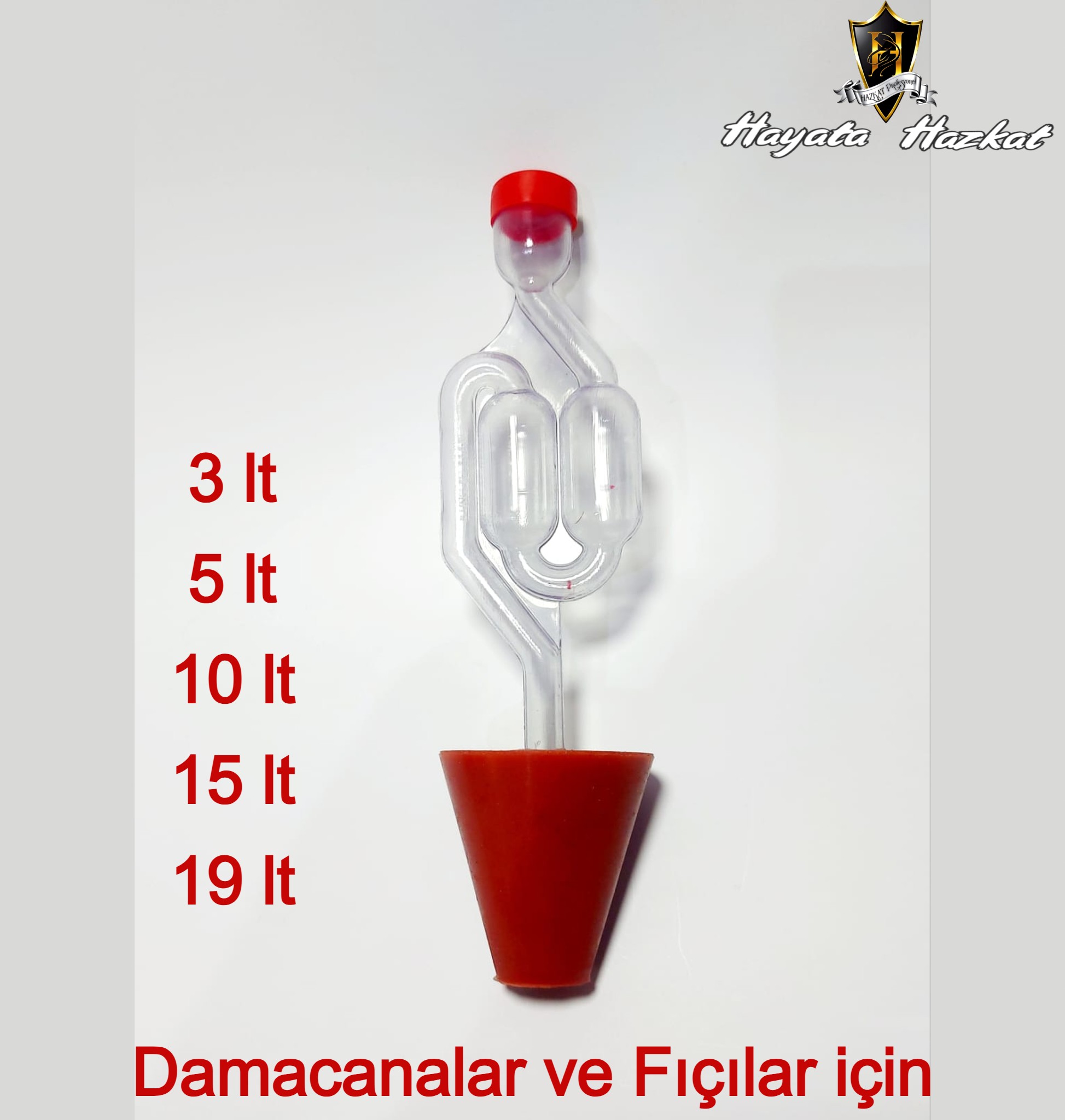 Damacanalar Ve Fıçılar İçin Hava Kilidi Seti