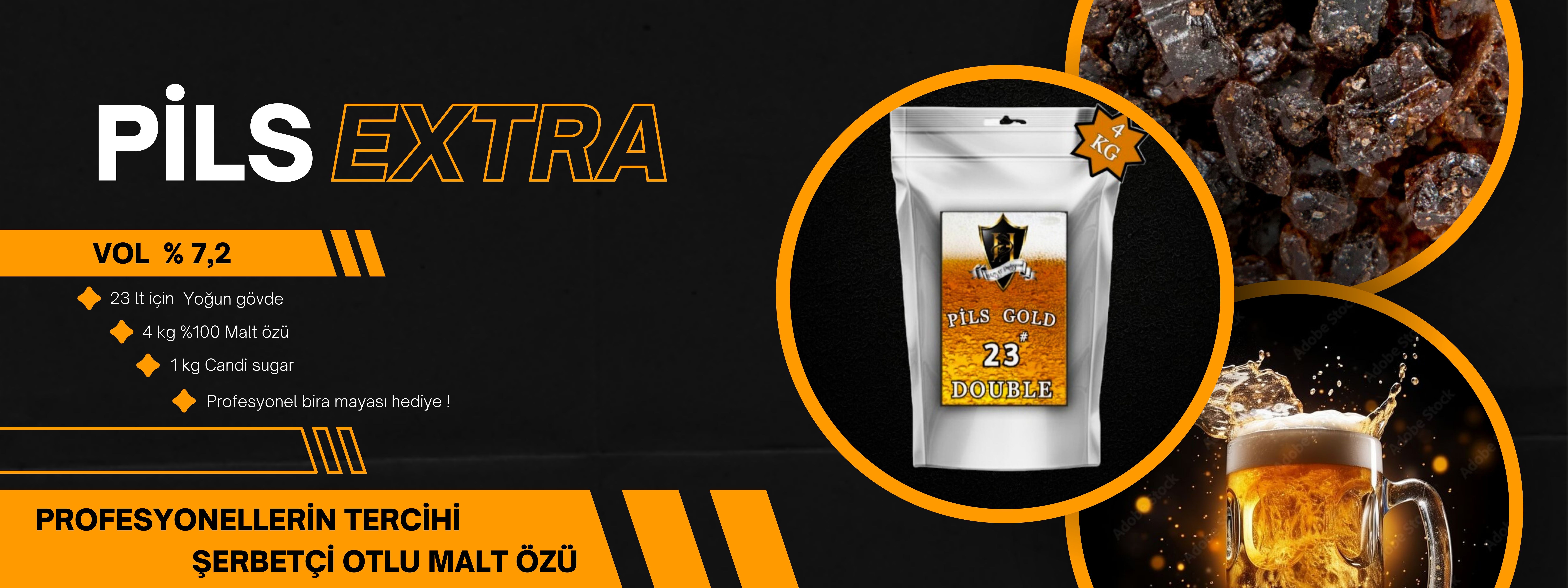 GÖVDELİ PİLS GOLD EXTRA  Başarılı Sepete Eklendi