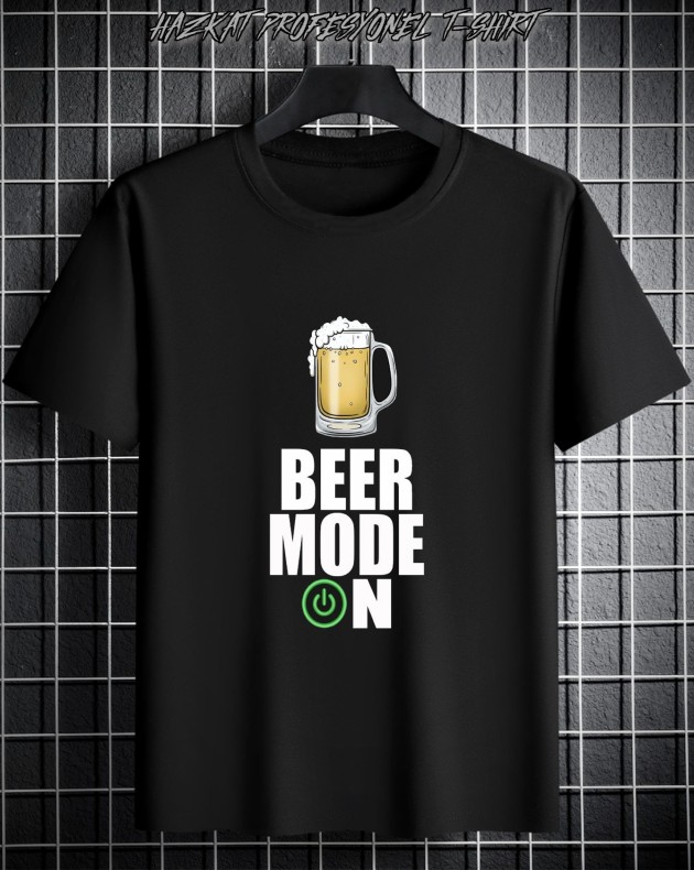 Unisex Baskılı T-Shirt BeerMode