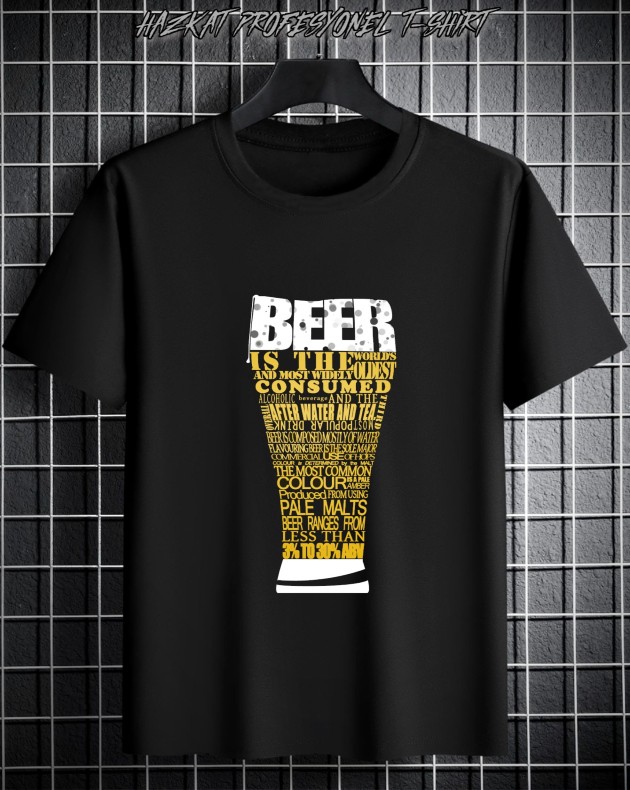 Unisex Baskılı T-Shirt BeerWrt