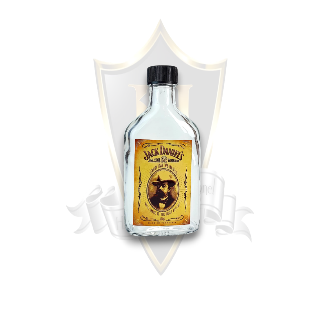 200 ml Basklı Yassı Şişe Wman