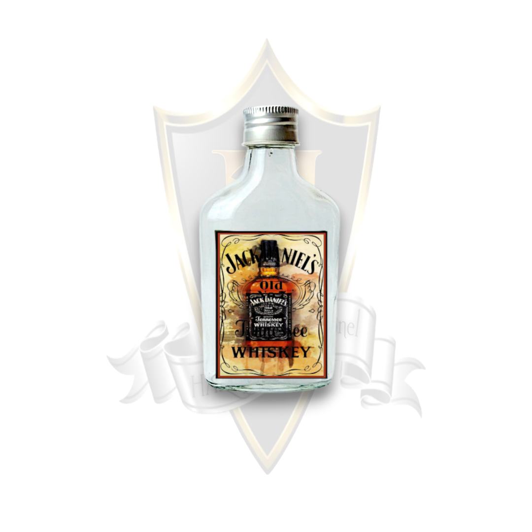 200 ml Basklı Yassı Şişe Wr