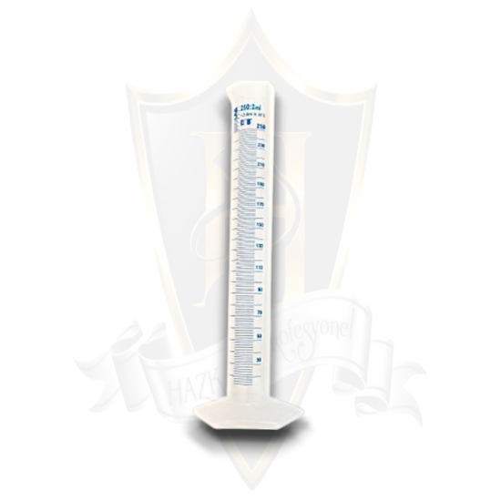 250 ml Uzun Form Plastik Mezur