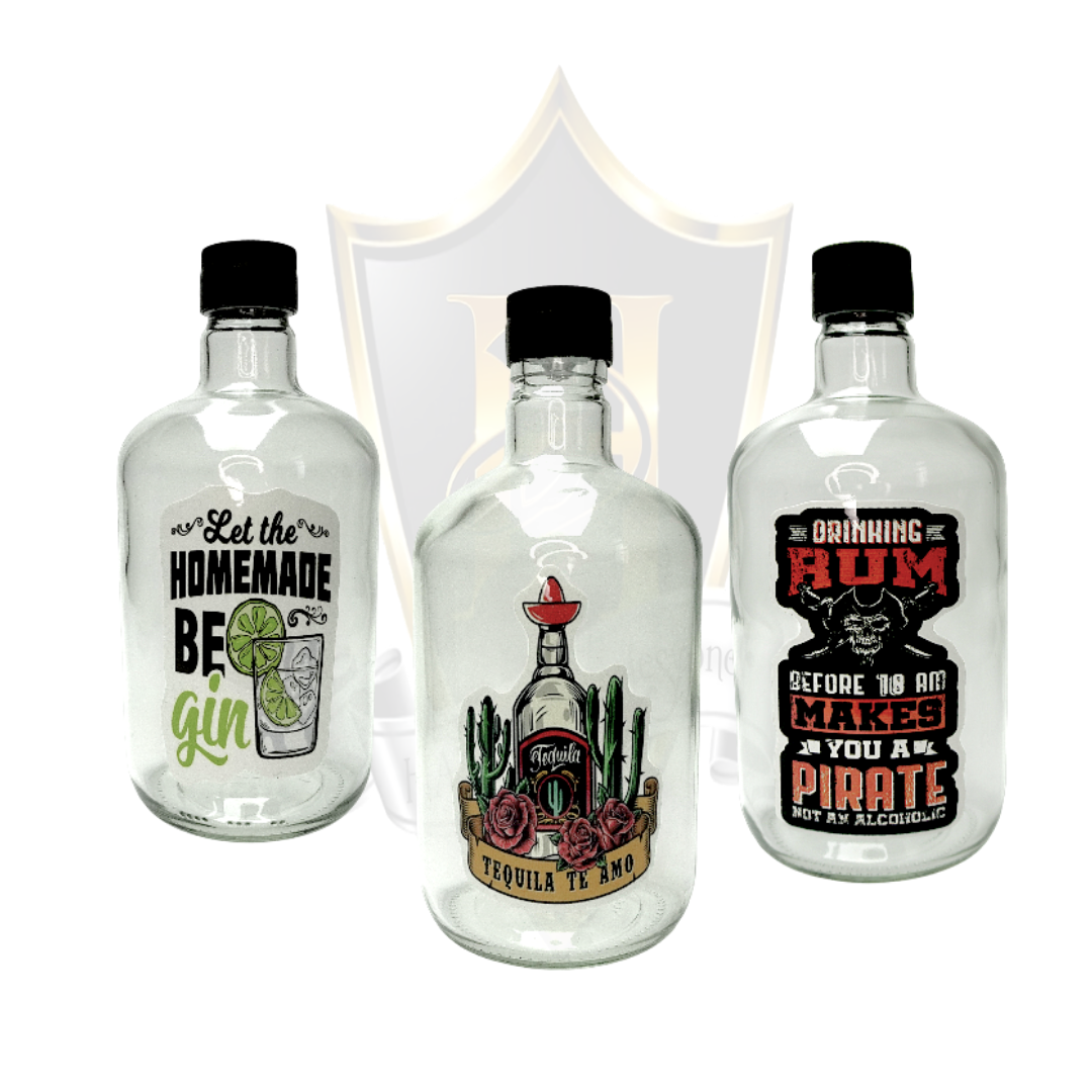 750 ml x 3 İçki Şişesi Seti