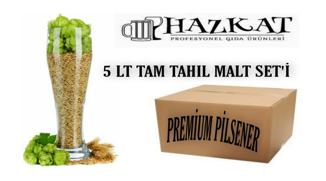Premium Pilsen Tam Tahıl 5 lt Full set