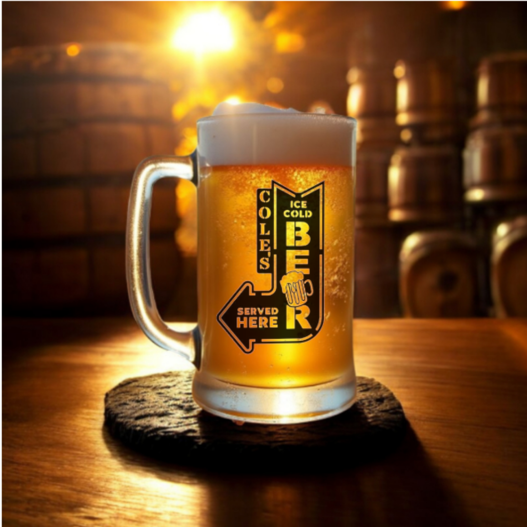 Baskılı Bira Bardağı Model 1