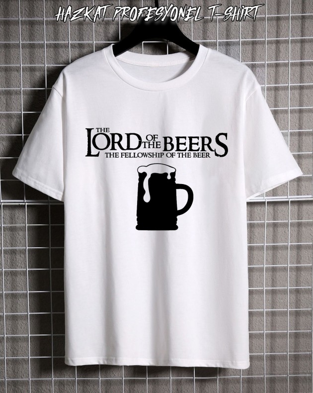 Unisex Baskılı T-Shirt BeerLord