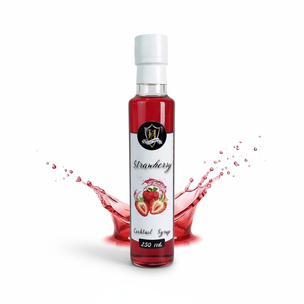 Çilek Kokteyl Şurubu 250ml