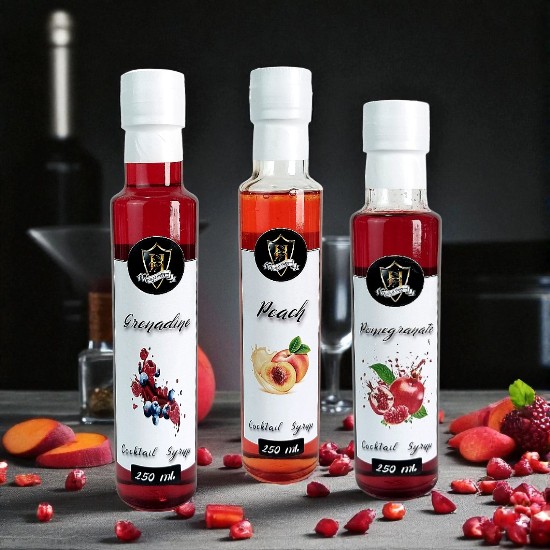Favori Kokteyl Şurupları ŞEFTALİ NAR GRANADİNE