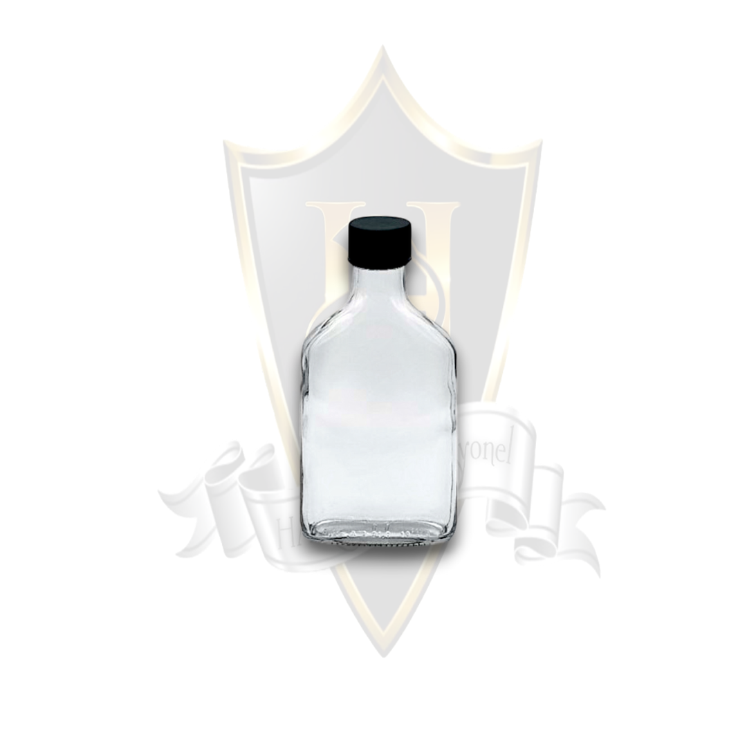 Yassı İçki ve Cold Brew Şişesi 100ml metal kapak