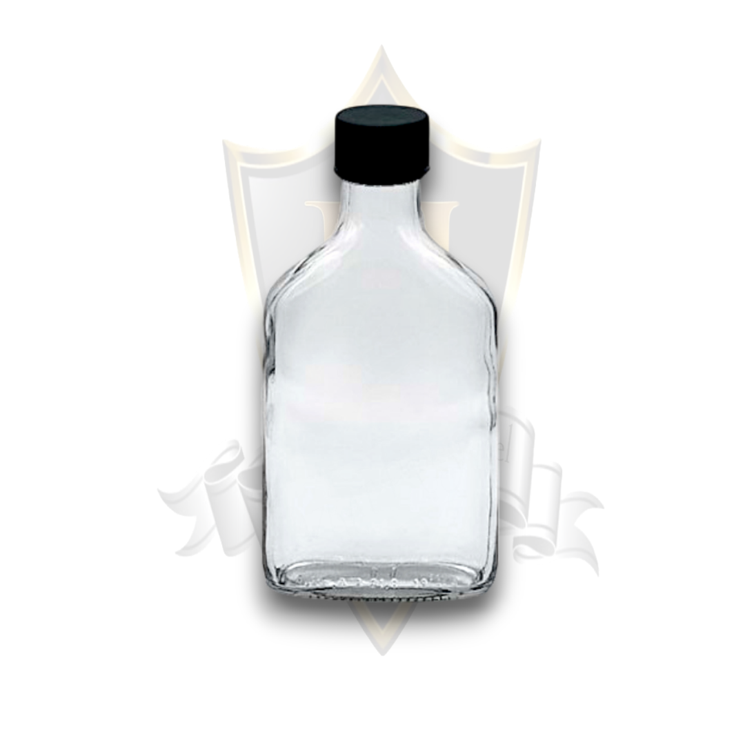 Yassı İçki ve Cold Brew Şişesi 200ml plastik kapak