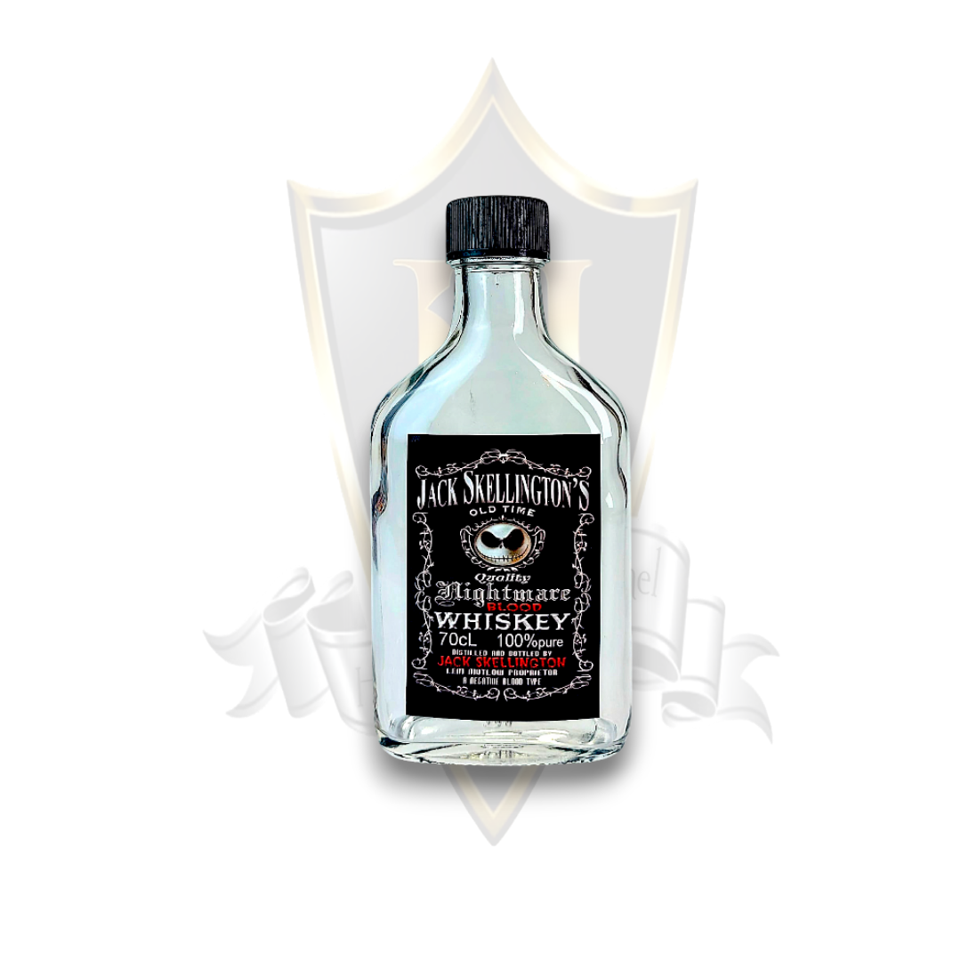 200 ml Basklı Yassı Şişe Skled