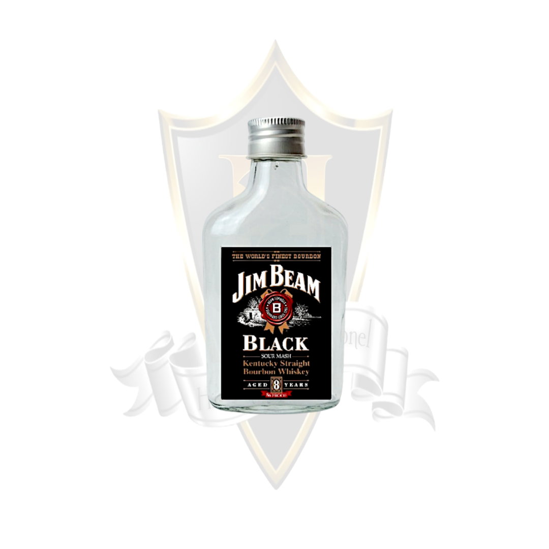 200 ml Basklı Yassı Şişe Wjm